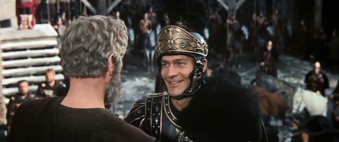 Пламмер у фільмі "Падіння Римської Імперії" (1964)