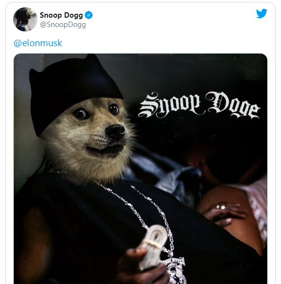 Криптовалюта Dogecoin рекордно подорожала после твитов Маска и Снуп Догга