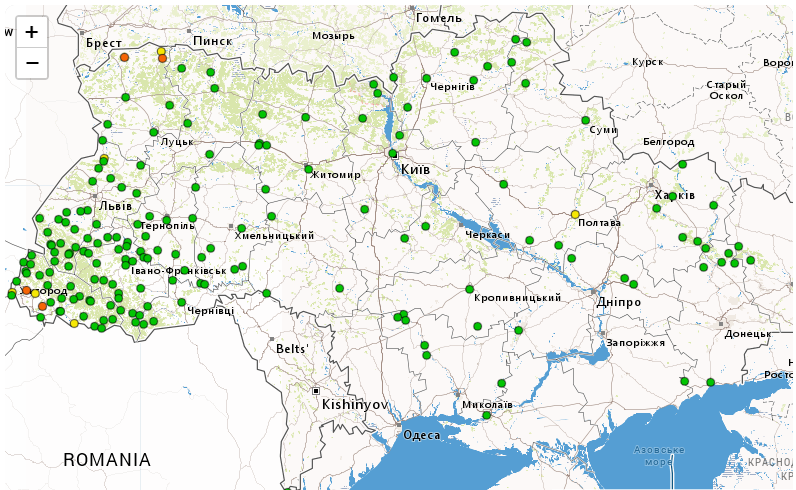 Підйом річок в Україні