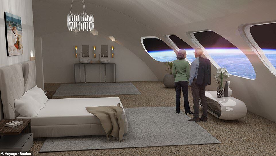 У 2025 році почнуть будувати перший космічний готель. Фото