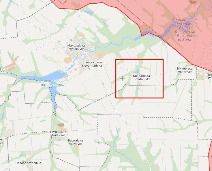 Террористы открыли огонь по позициям ВСУ в районе Богдановки.