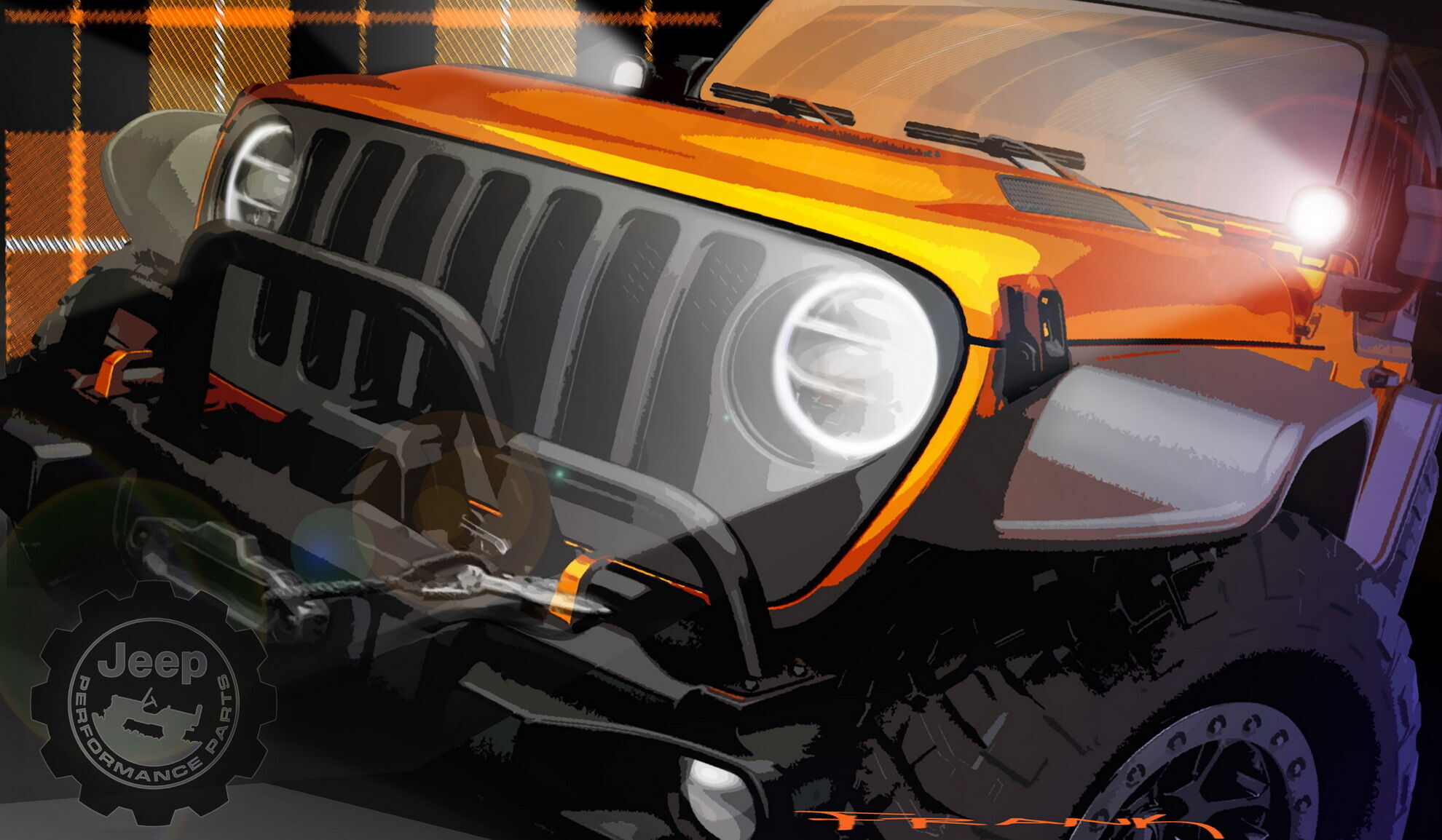 Jeep показал тизеры двух новых концептов Wrangler