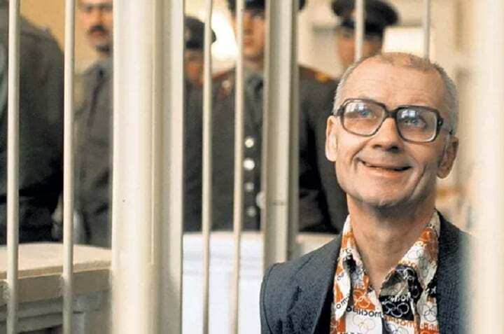 Андрей Чикатило, на совести которого - не менее 43 жертв.