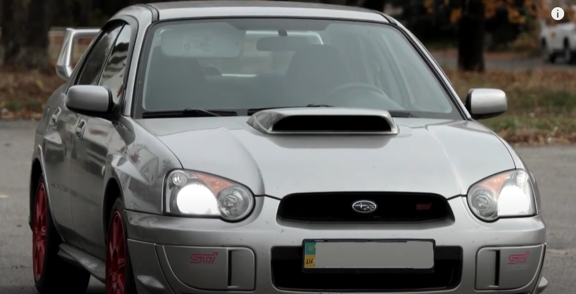 Subaru Impreza STI за два млн гривен