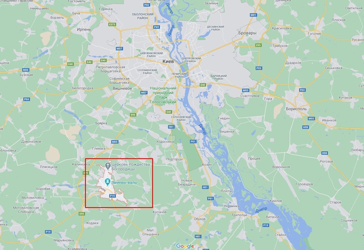 Нападение произошло в Василькове.