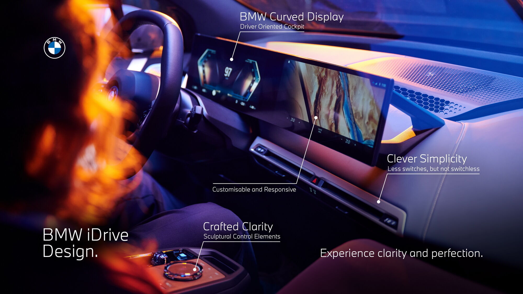BMW презентовал цифровой кокпит iDrive 8-го поколения
