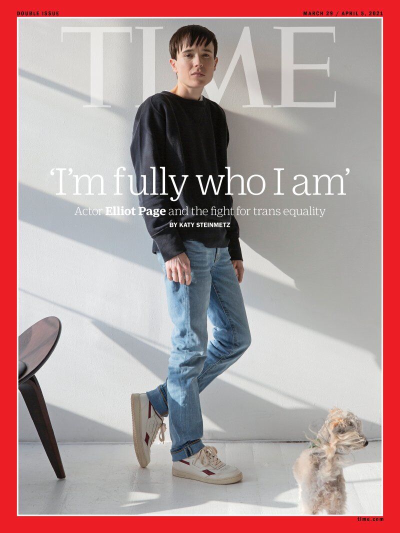 Елліот Пейдж позував для обкладинки журналу Time.