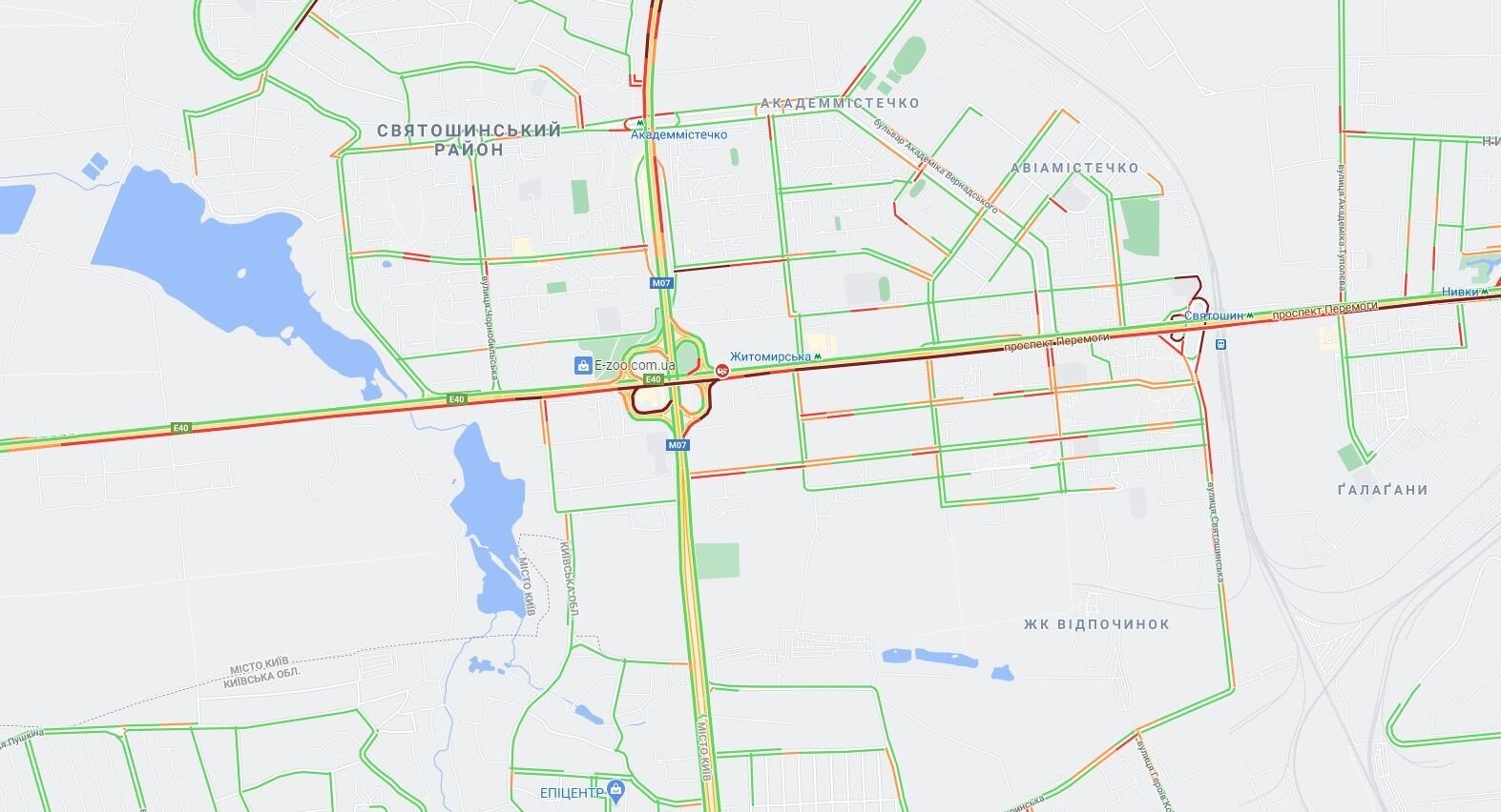 ДТП на проспекті Перемоги.