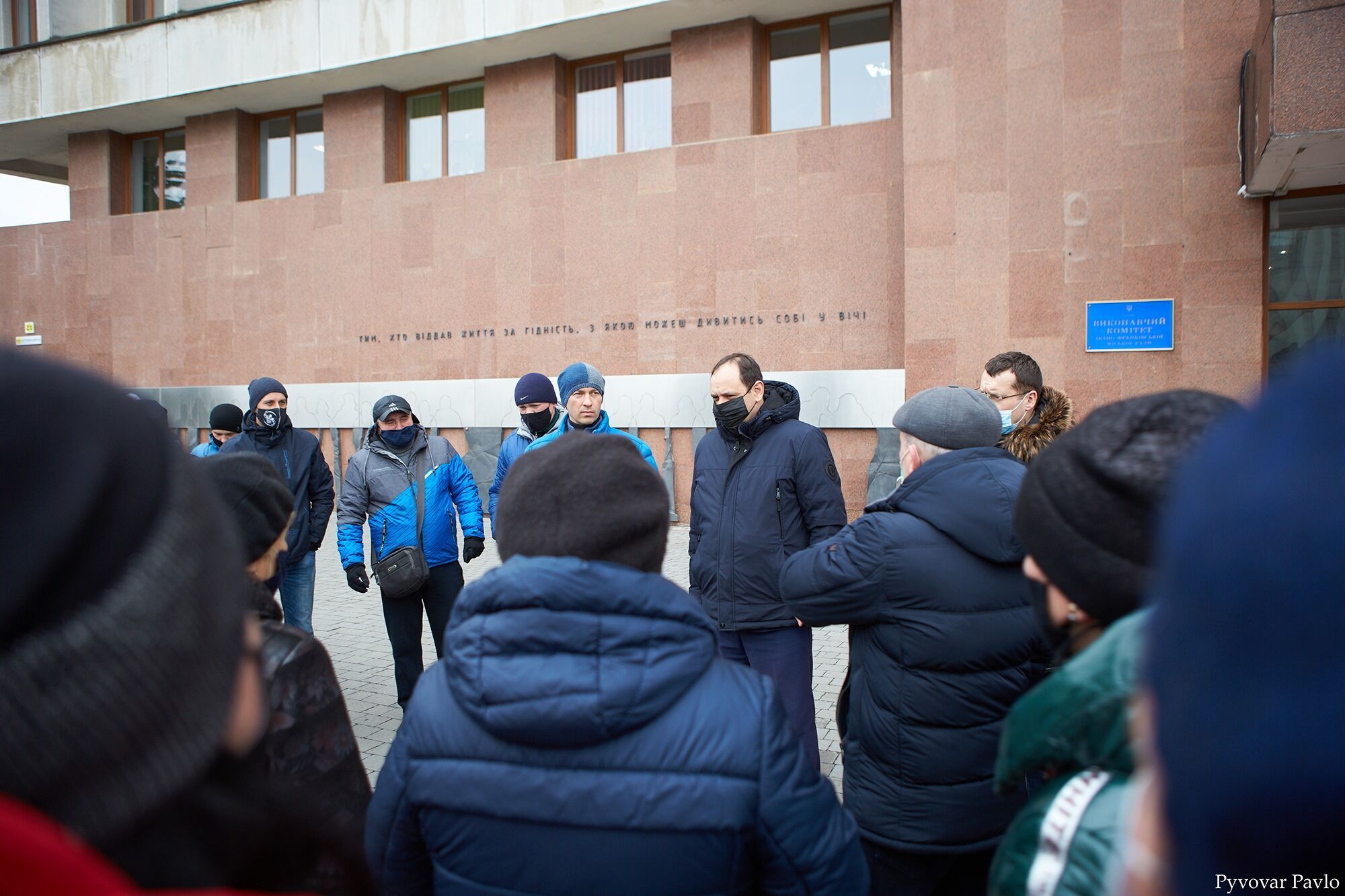 Марцінків підтримав підприємців.