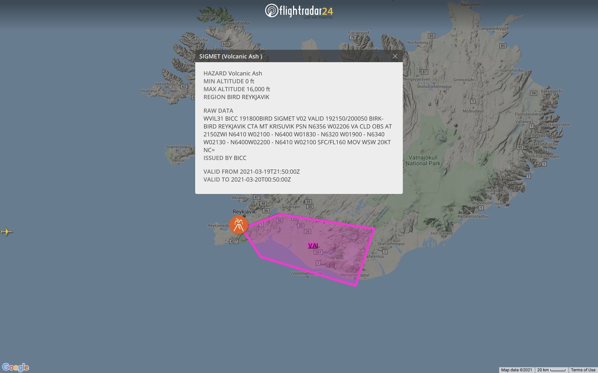 В Исландии произошло извержение вулкана: отменили полеты и запретили покидать дома. Видео