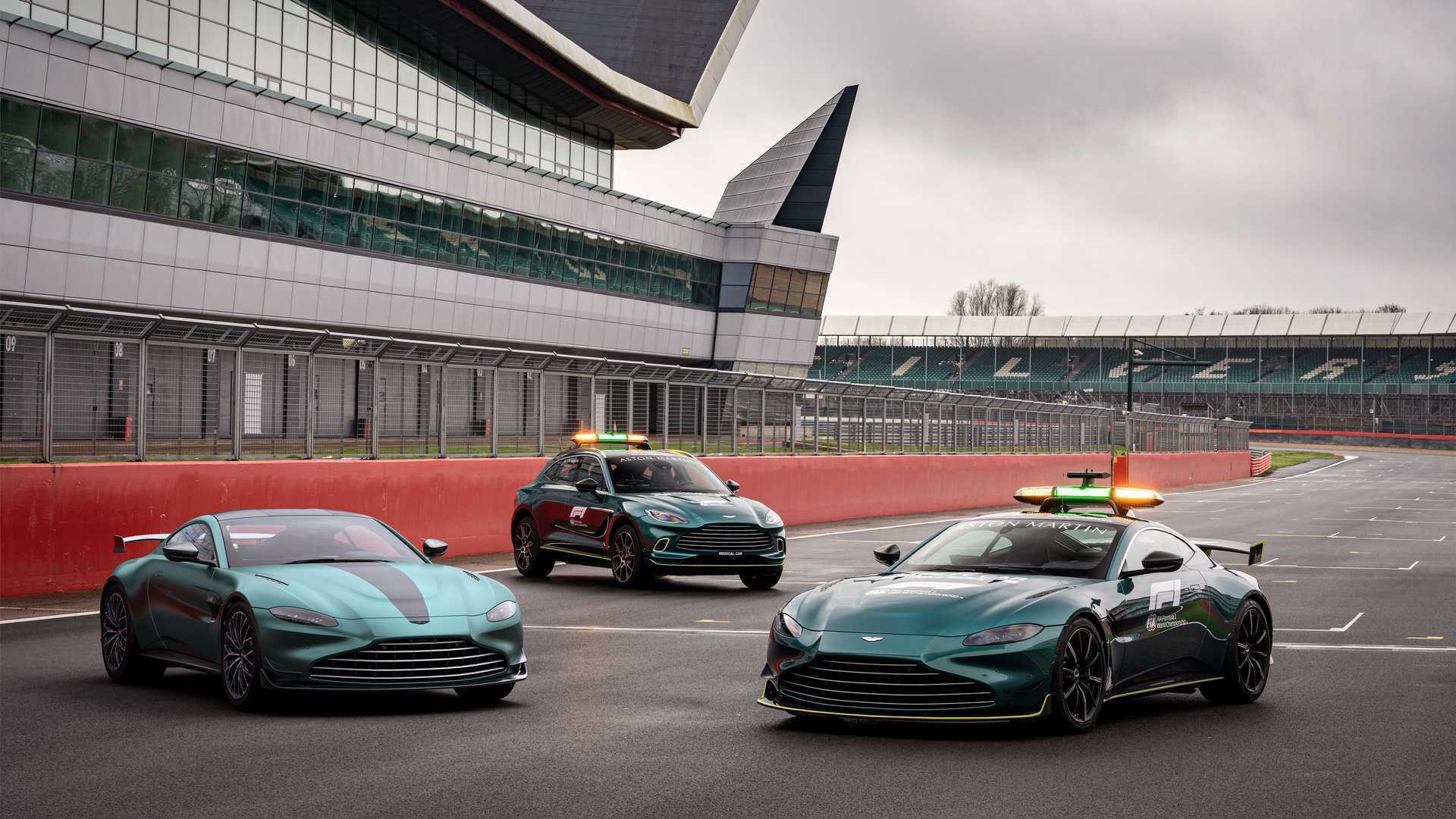 У цьому році автомобілі Aston Martin будуть виконувати роль офіційних машин безпеки на етапах чемпіонату Формули-1