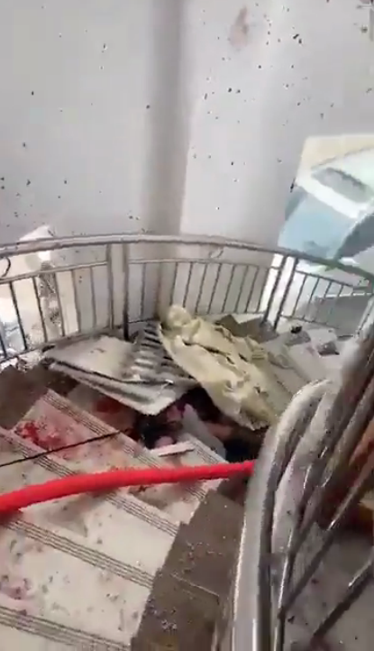 Взрыв в Китае привел к существенным разрушениям в здании