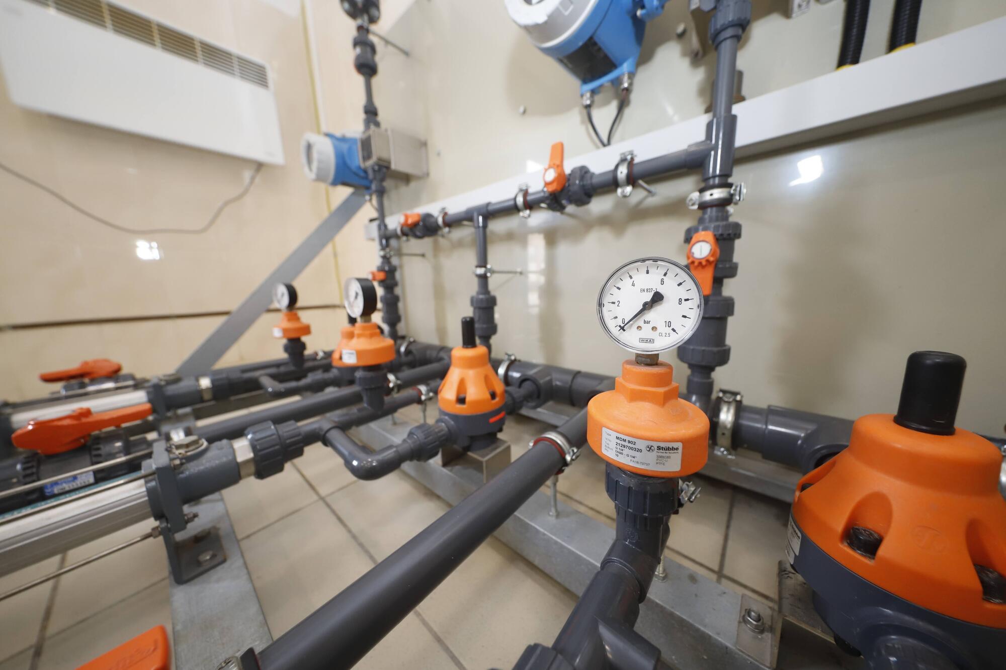На Ломовской насосно-фильтровальной станции модернизирована система очистки воды