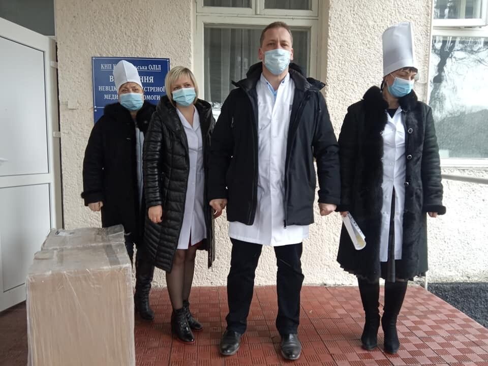 Больницы Винницкой области получили кислородные концентраторы от Фонда Порошенко