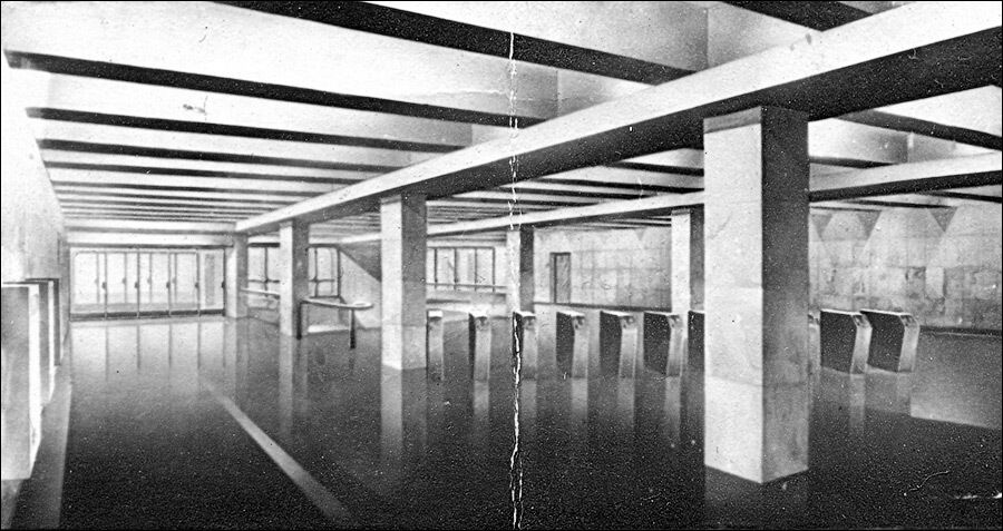 Эскиз кассового зала