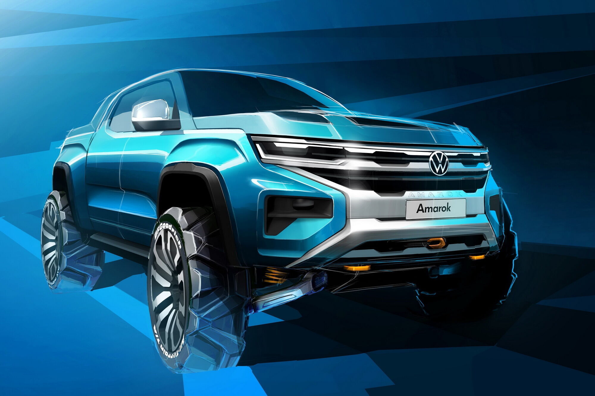 Прошлогодний тизер нового Amarok