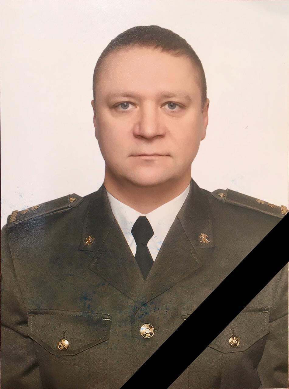 Погибший подполковник ВСУ.