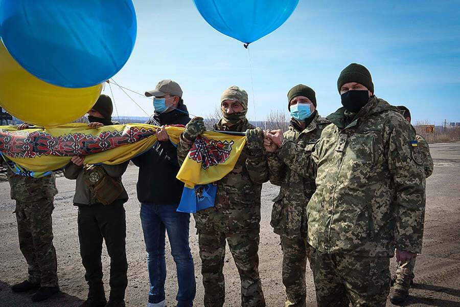 Акцію провели на Донбасі