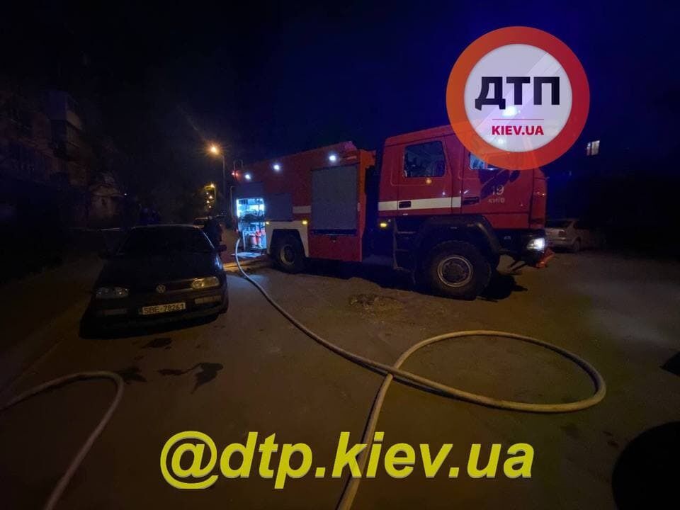 Пожежа в Києві.