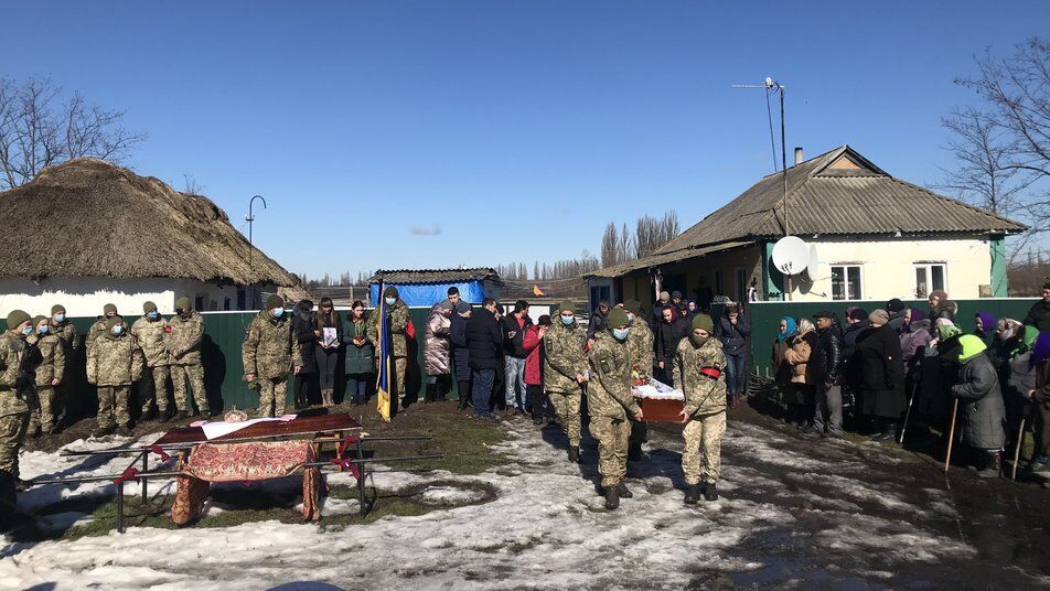 19-летнего Андрея Мирчу провели в последний путь на Полтавщине