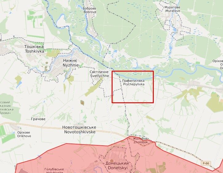 Обстрел произошел в районе Причепиловки.