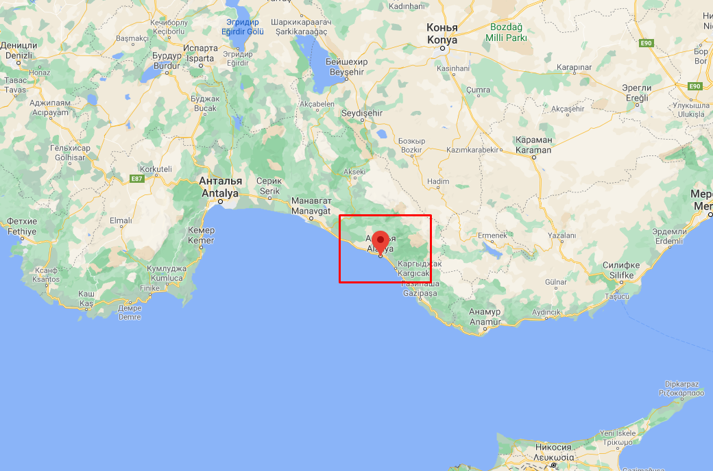 В Турции стерли карту России с Крымом после просьбы украинского дипломата. Фото