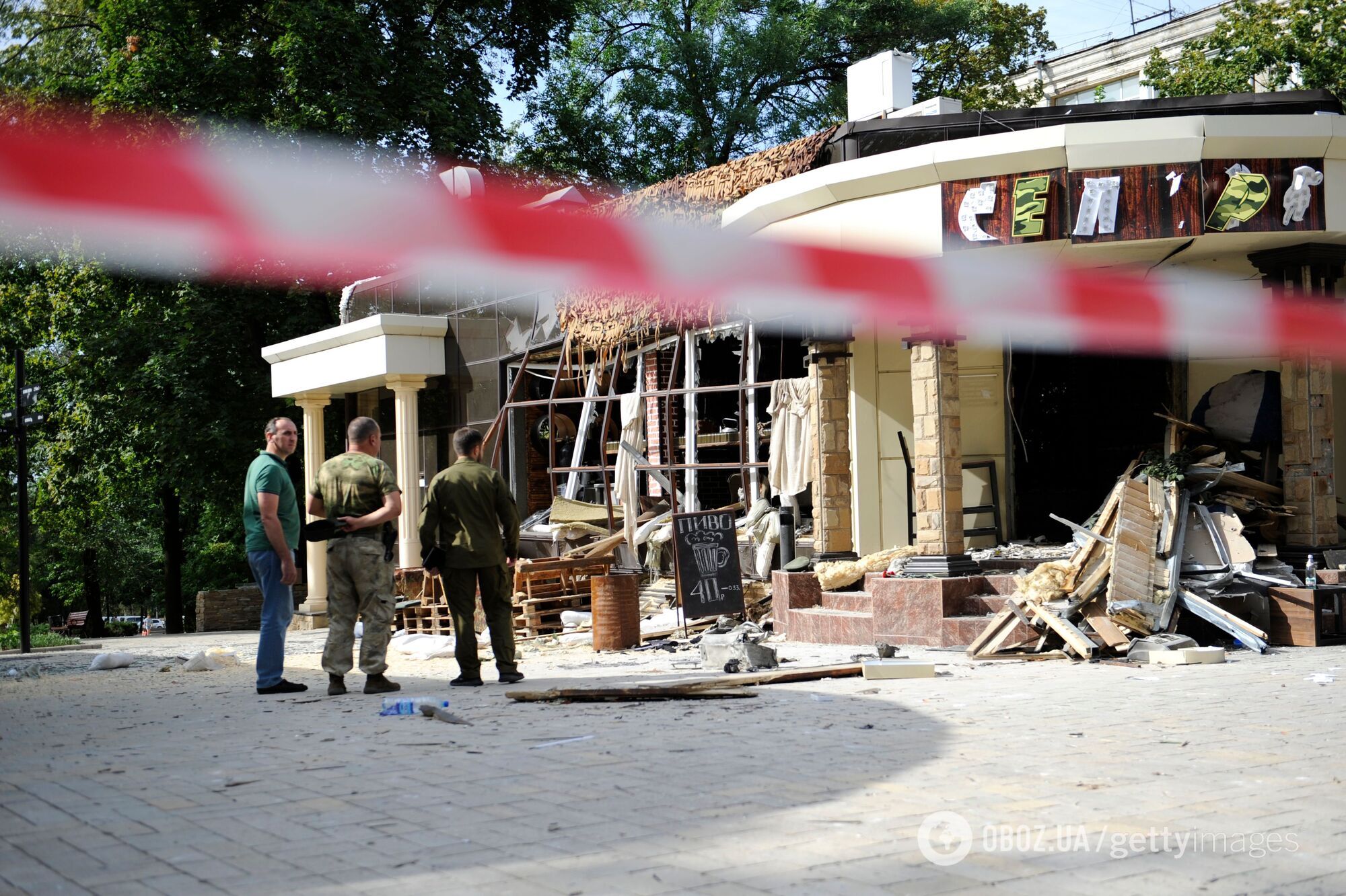Колишній ватажок "ДНР" Олександр Захарченко загинув унаслідок вибуху в кафе "Сепар" у Донецьку