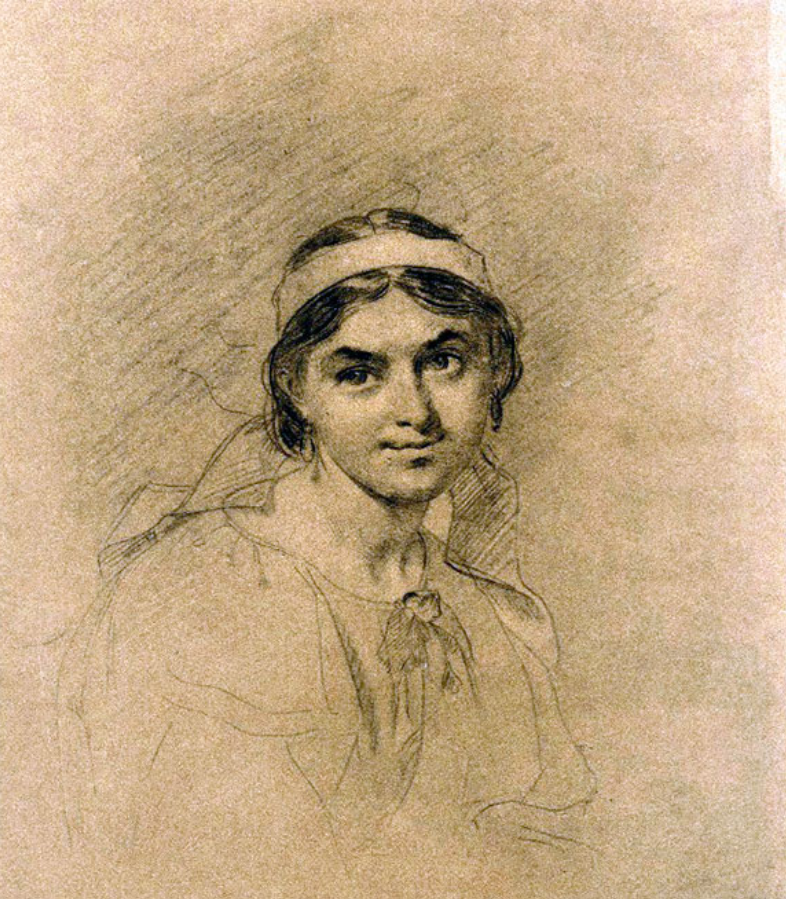 Тарас Шевченко збирався одружитися з Ликерією Полусмаковою. Цей портрет він намалював 1860 року