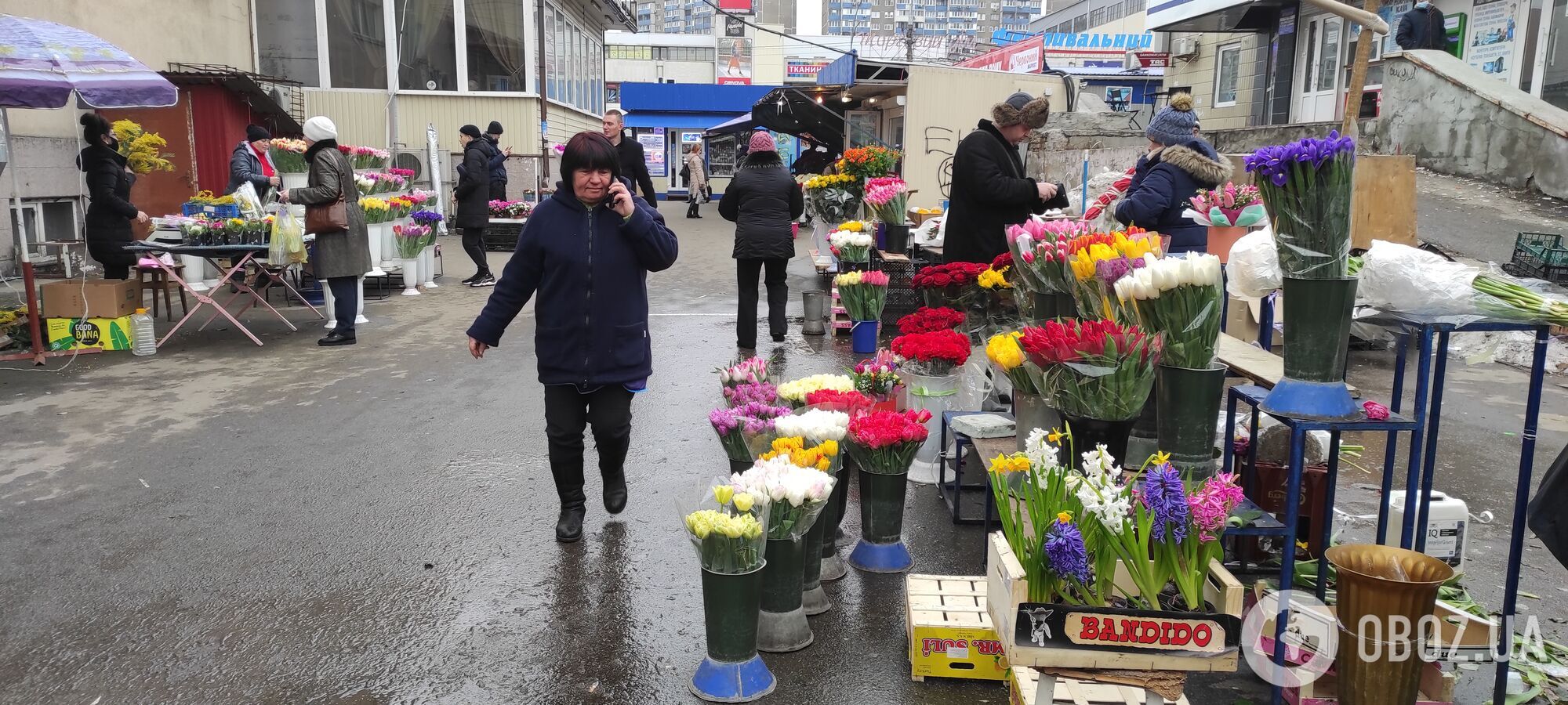 У Києві до 8-го березня тюльпани продають за 25 гривень, а нарциси – по 150
