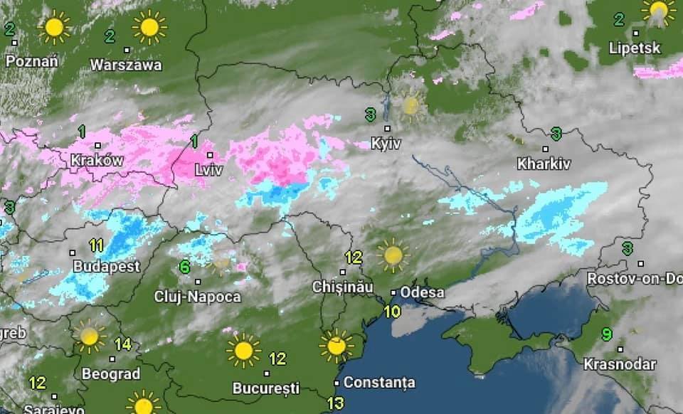 Погода 6 березня в Україні