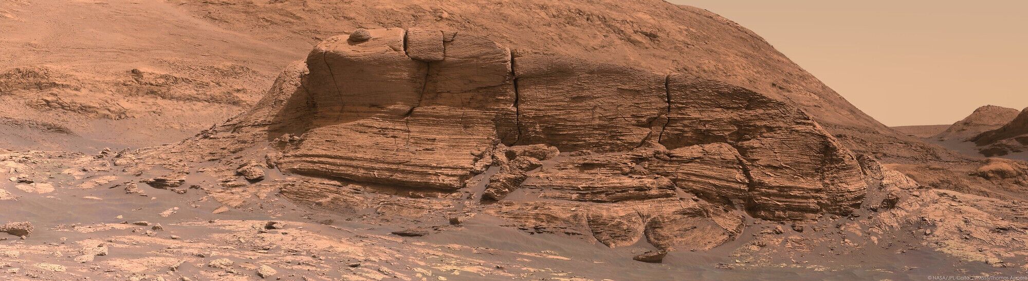Холм "Мон-Мерку" на Марсе