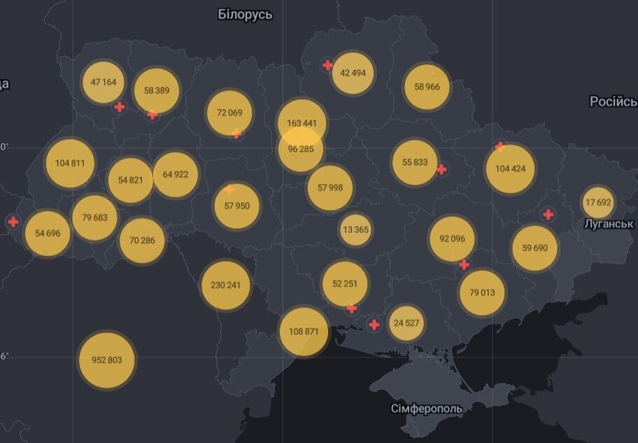 COVID-карта Украины