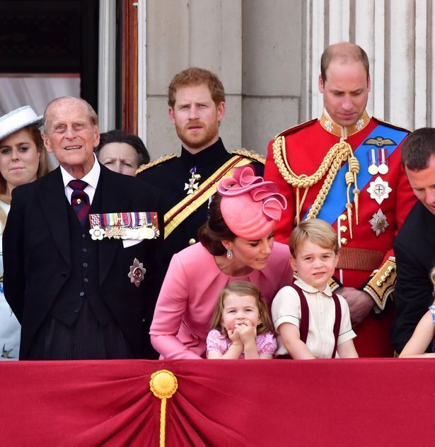 Принц Филипп был близок со своими правнуками.