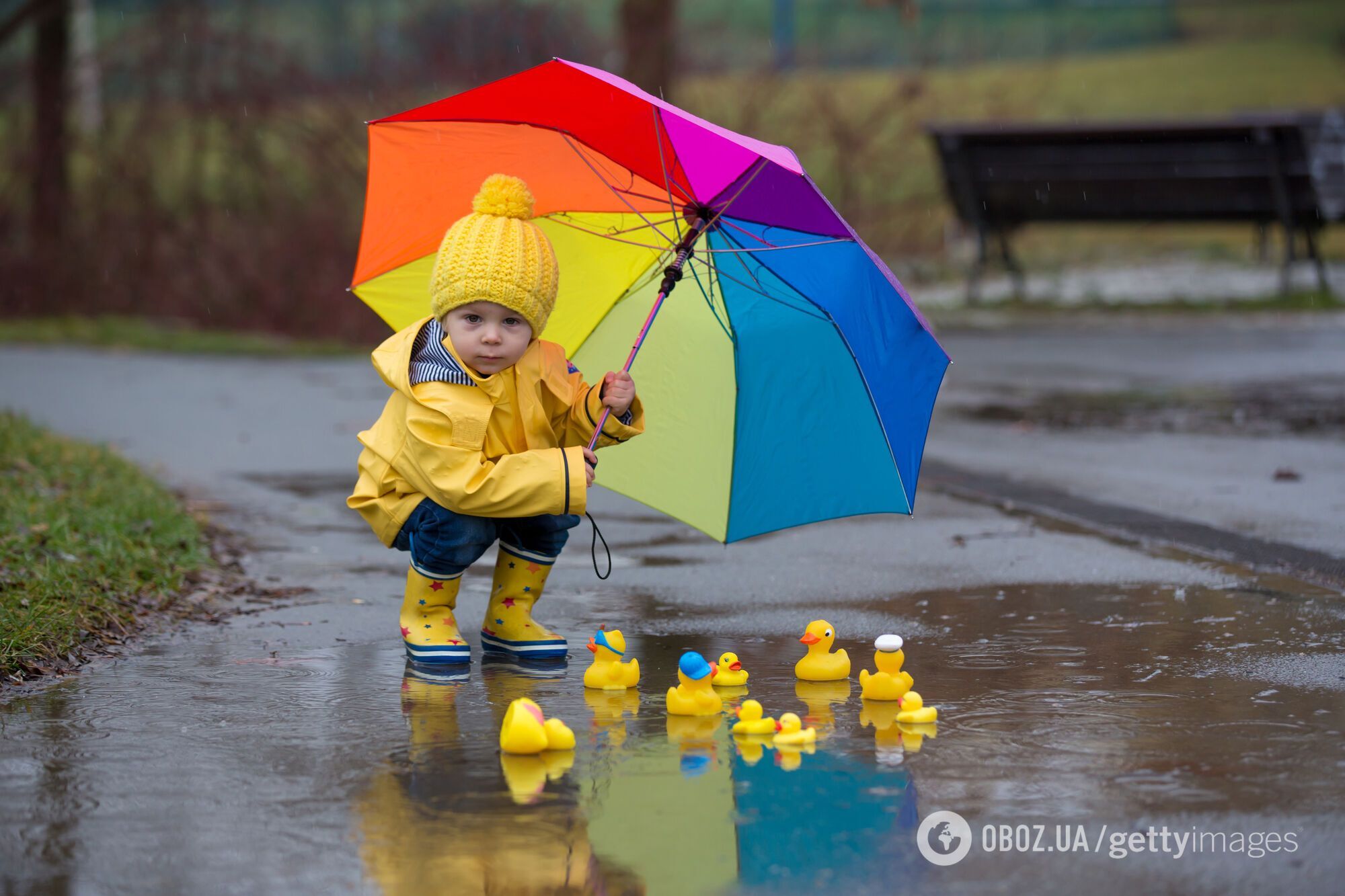 Два циклона принесут дождливую погоду.