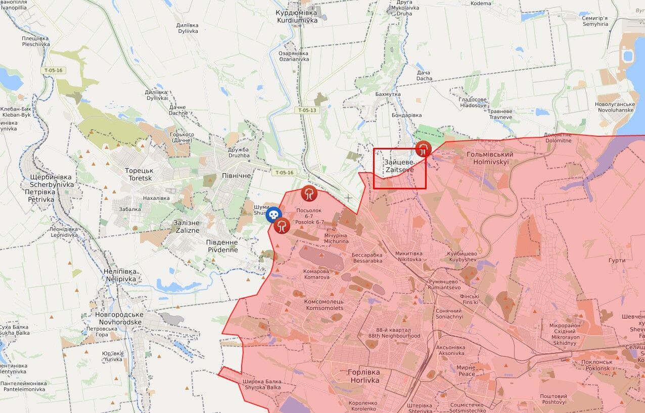 Оккупанты дистанционно минировали Зайцево