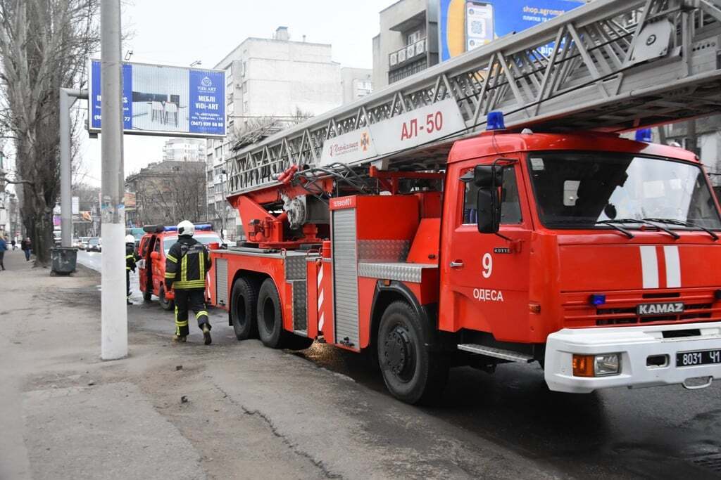 Пожежа в ЖК "Апельсин" в Одесі