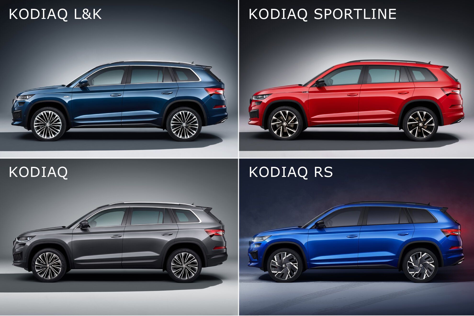 Оновлений Kodiaq запропонований в декількох версіях та комплектаціях