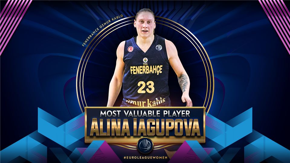 Алина Ягупова во второй раз подряд стала MVP