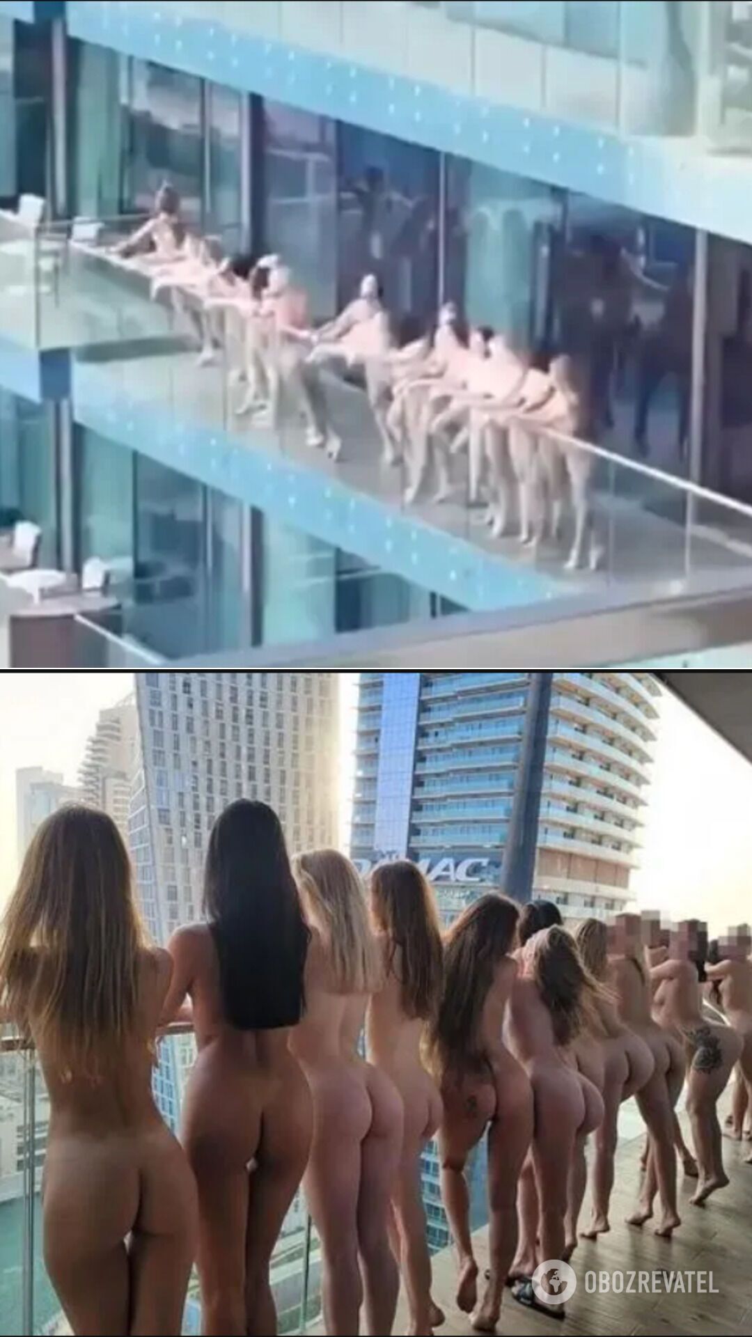 Моделі, яких заарештували в Дубаї за голу зйомку