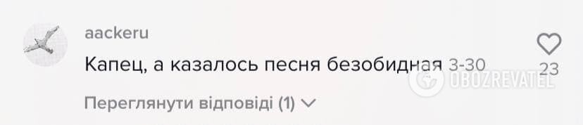 Користувачі здивувалися змістом пісні