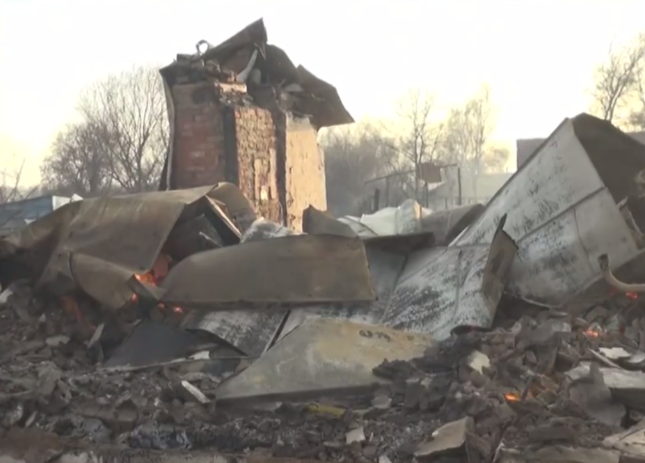 Наслідки пожеж у Воронезькій області