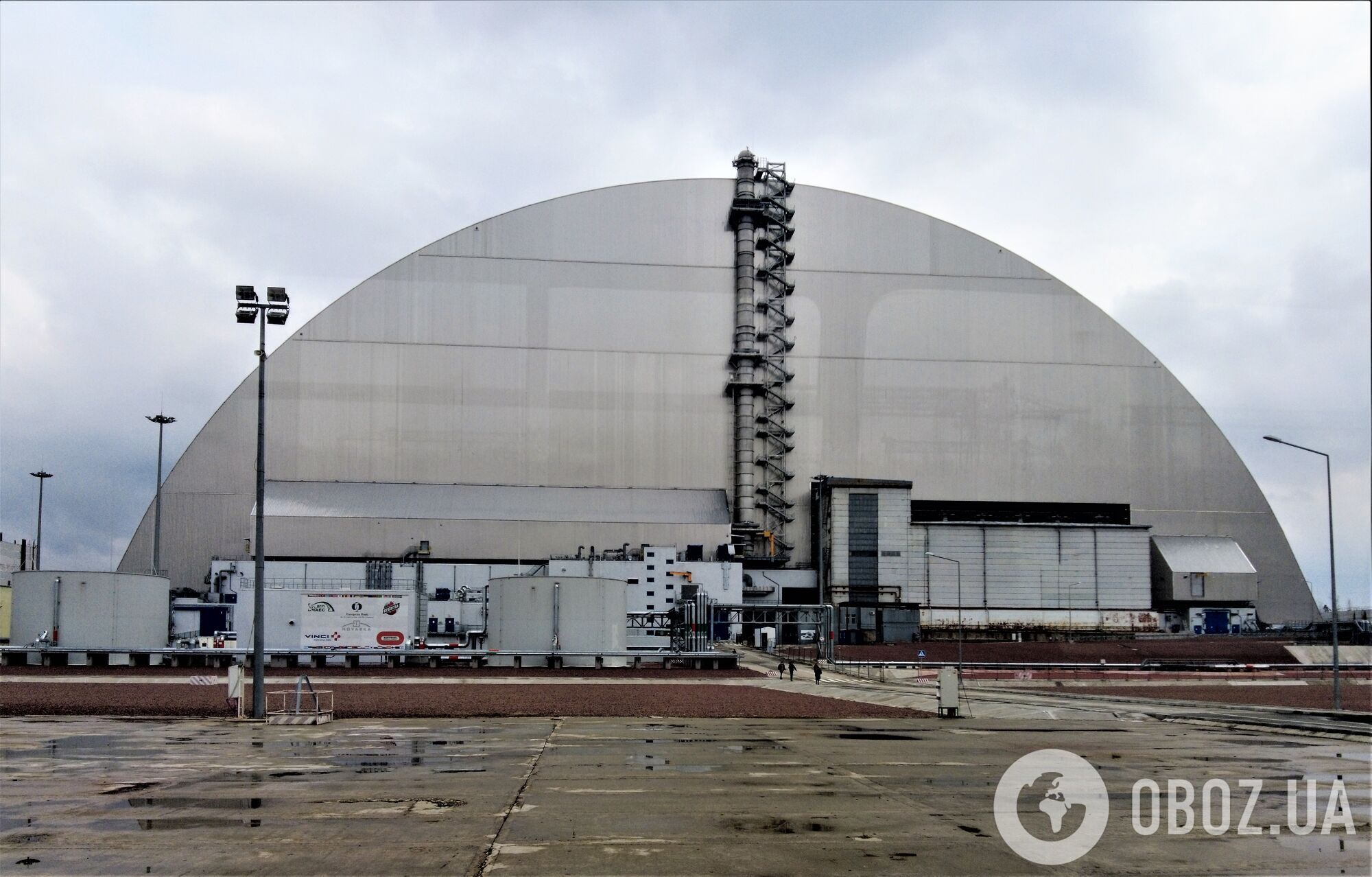 объект '' Укрытие-2 '' на Чернобыльской АЭС