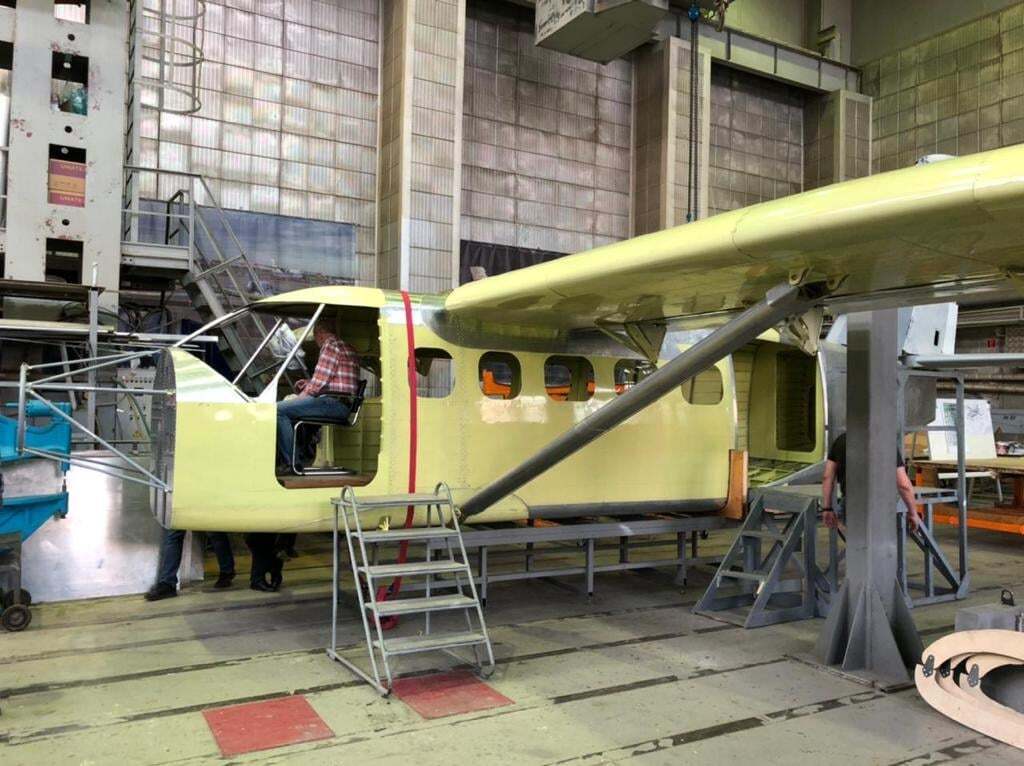 Будівництво літака "Байкал"