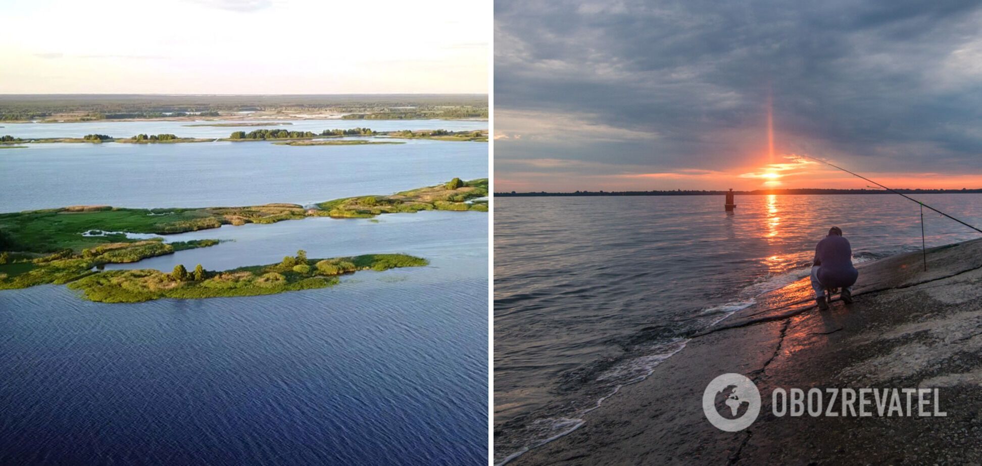 Київське водосховище відкриває неймовірні краєвиди