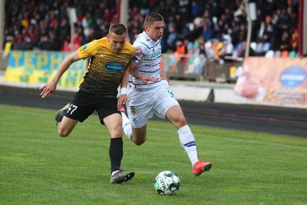 Виталий Миколенко был самым активным в "Динамо" на старте матча