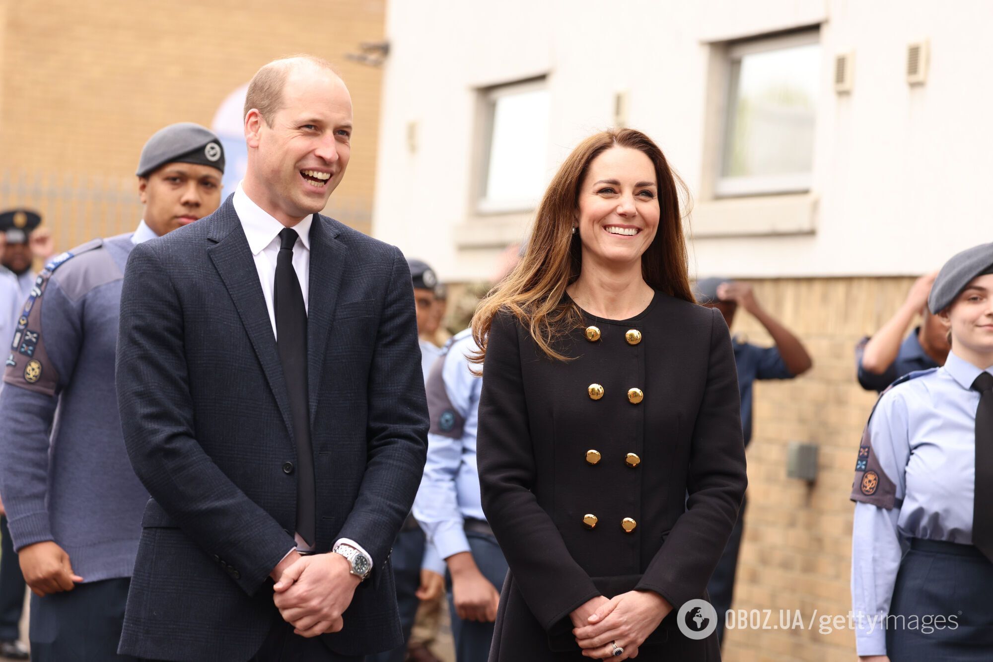 Кейт Миддлтон и принц Уильям вышли в свет после похорон.