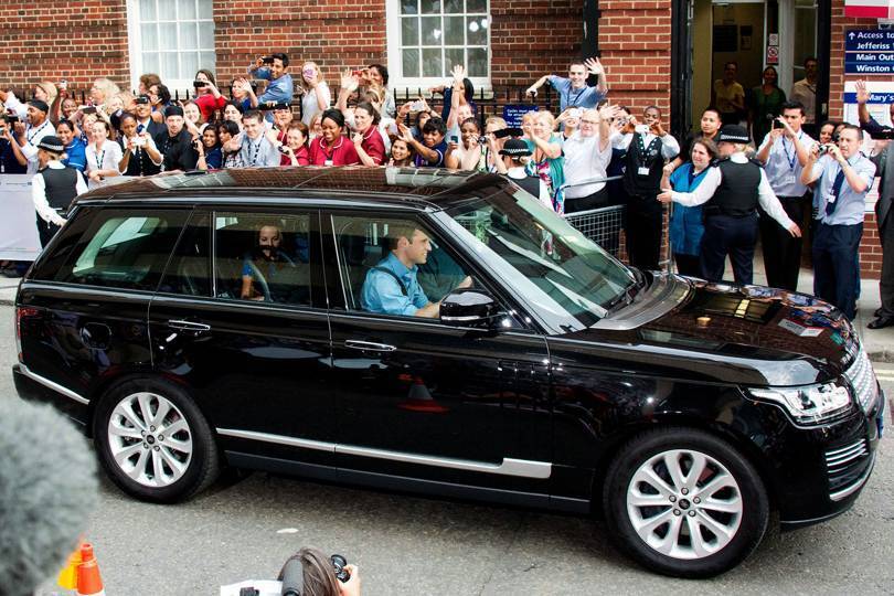 У герцогов также есть еще один Range Rover