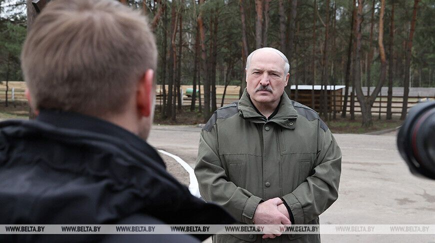 Незаконно избранный президент Беларуси Александр Лукашенко
