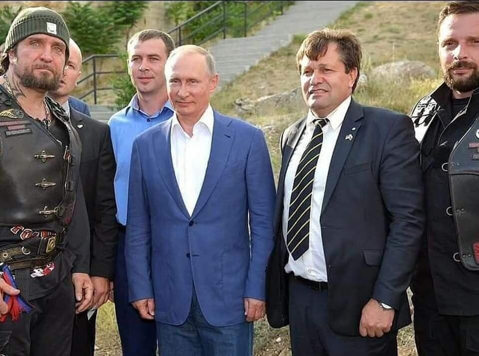 Саша Савич в присутствии Владимира Путина
