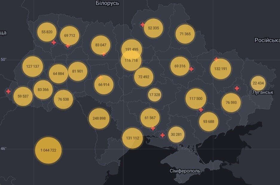 COVID-карта Украины